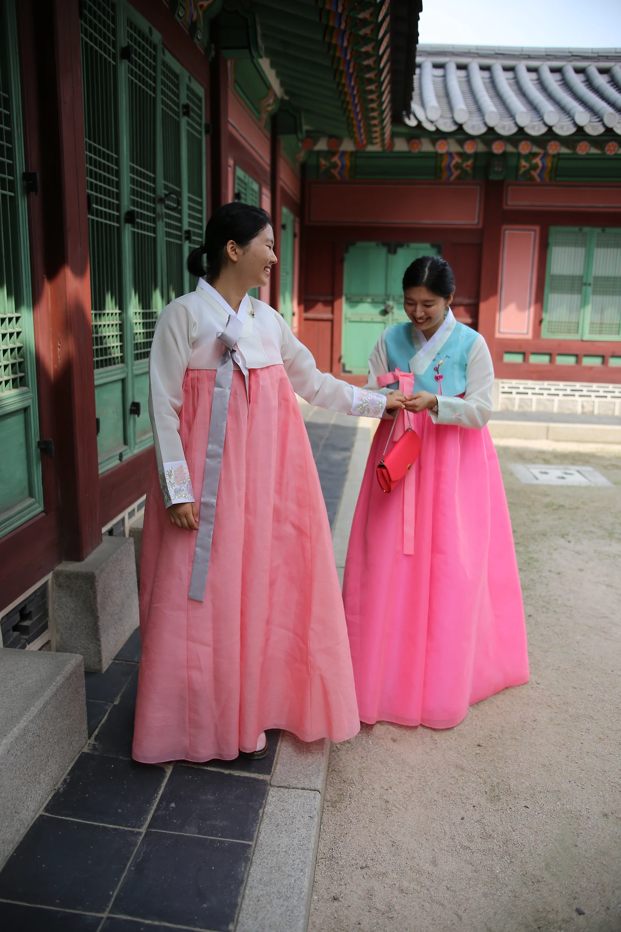  한복, 저도 입어보았습니다.