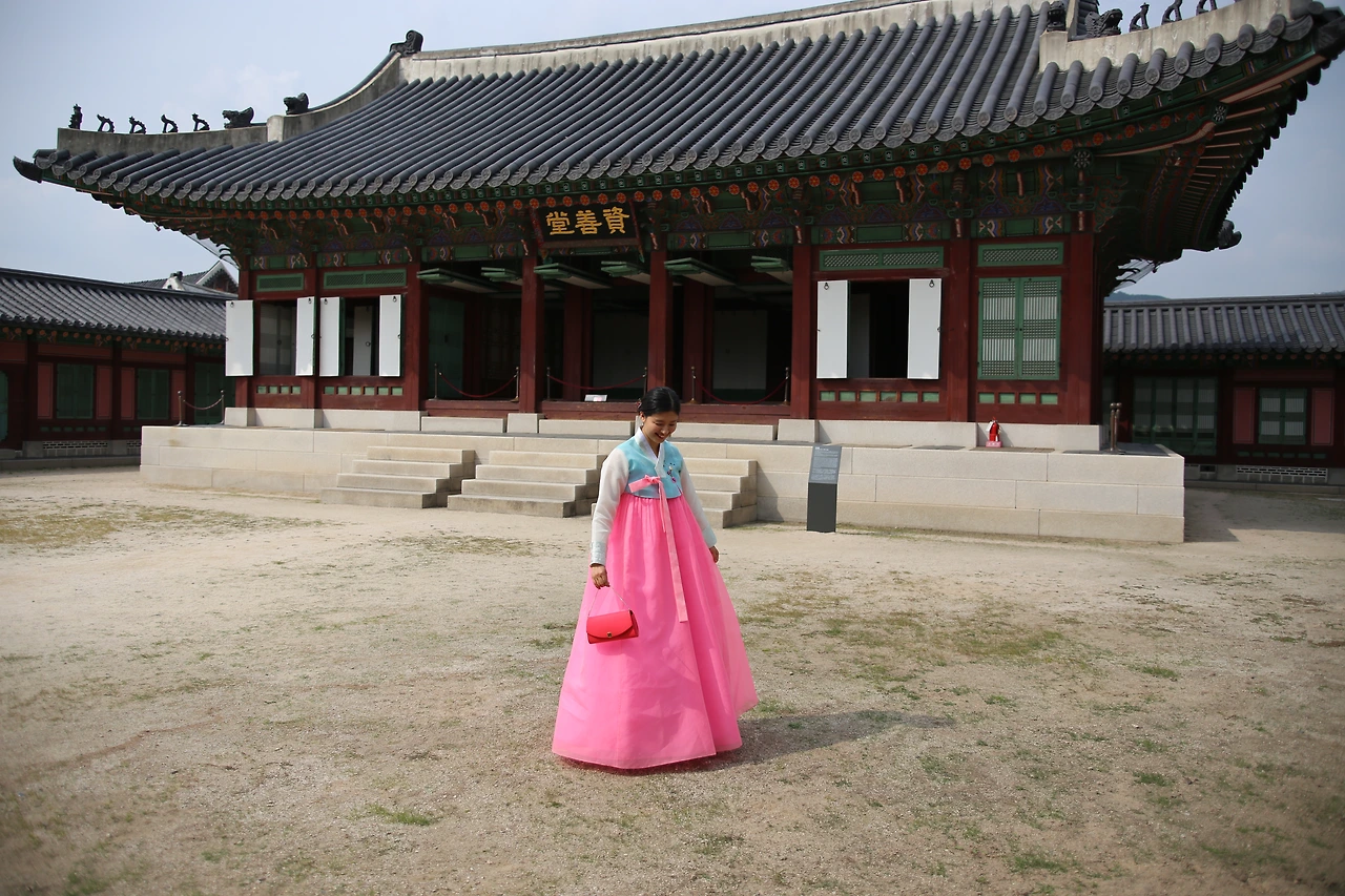  한복, 저도 입어보았습니다.