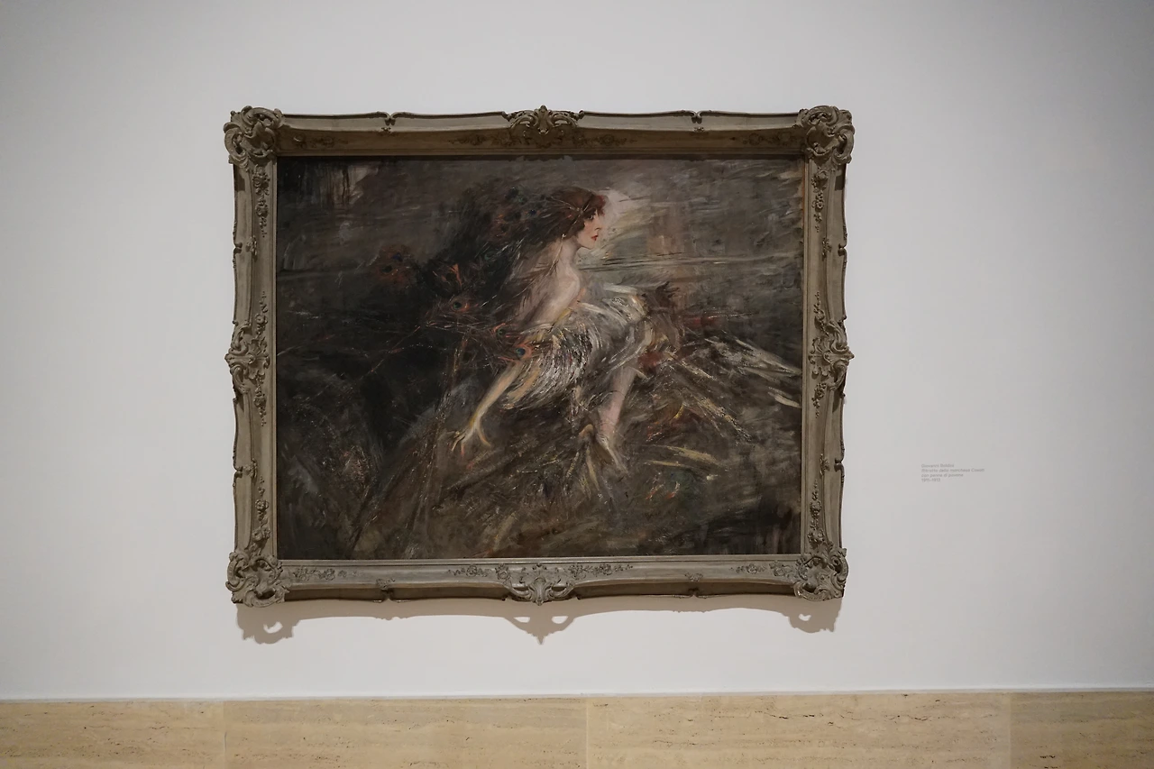 Giovanni boldini, ritratto della marchesa casati con penne di pavone.JPG