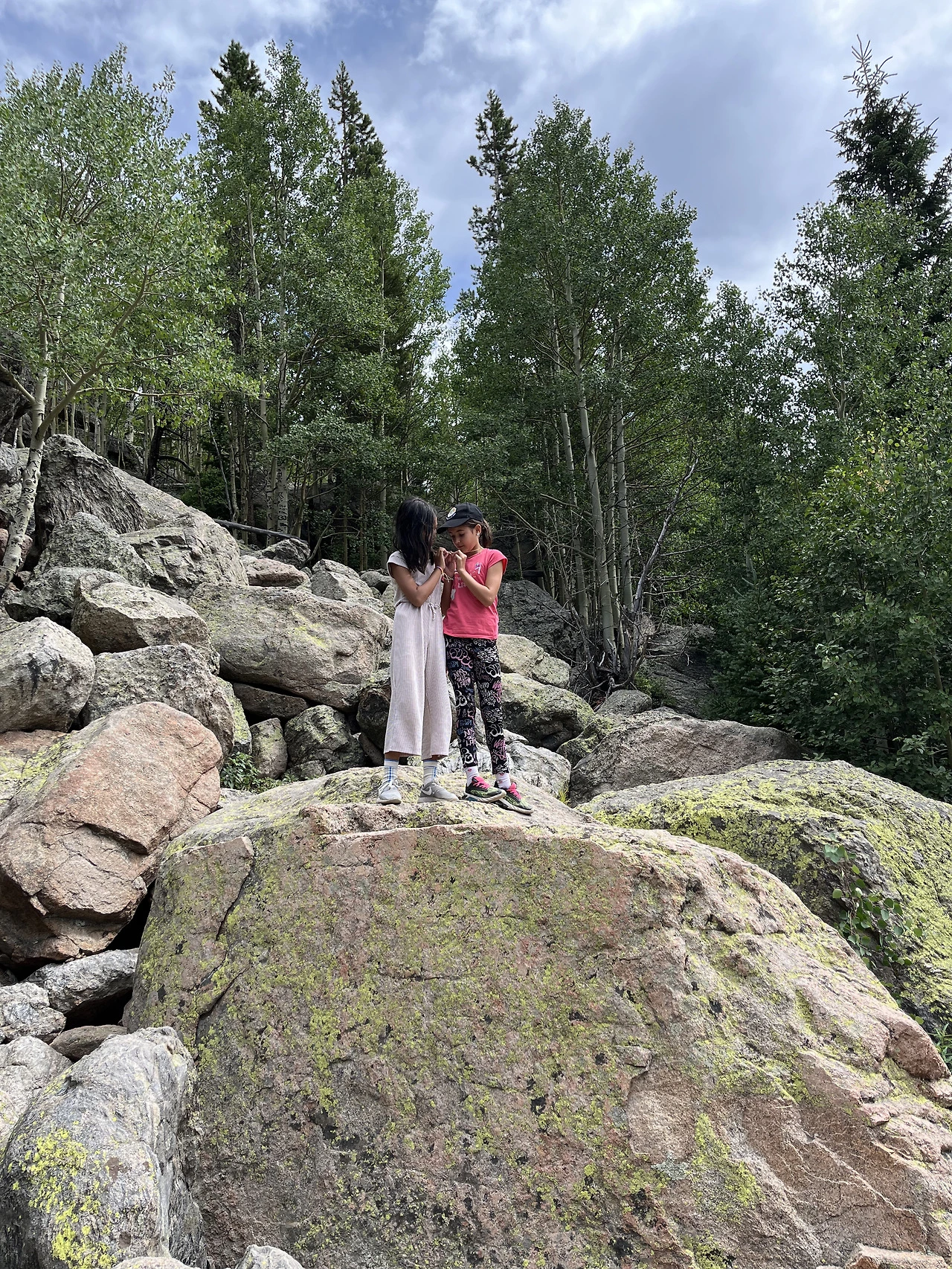 우정을 나누는 둘.HEIC