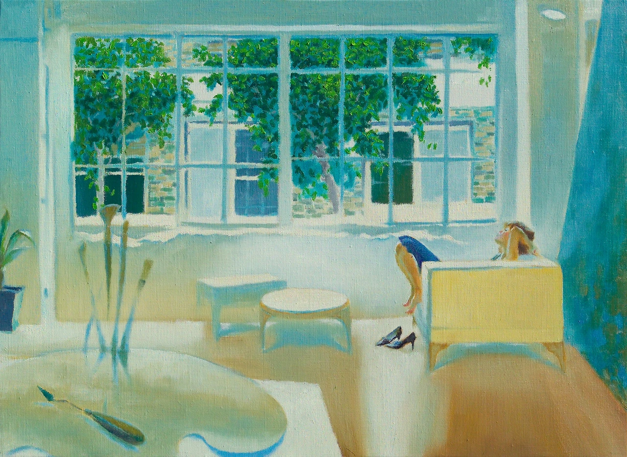 곽윤정,_Green_Life,_53.0×72.7cm,_Oil_on_canvas,_2012.jfif