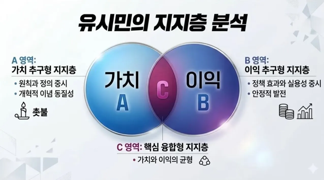 언알바 유시민의 지지층 분석.JPG