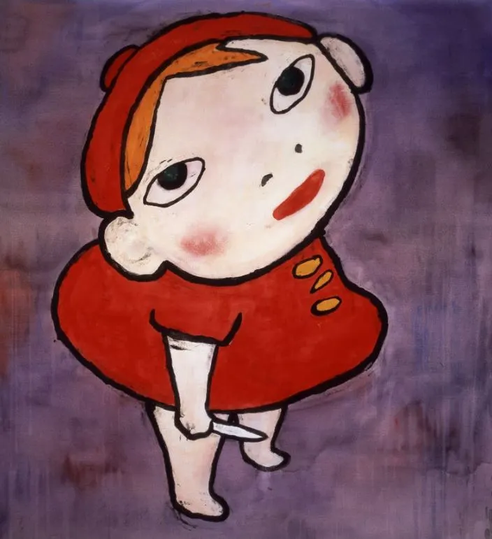 The Girl with the Knife in Her Hand, 1991.JPG