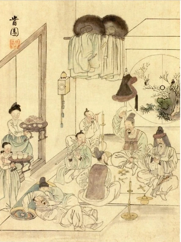 아들 김양기 그림-투전도PNG.PNG