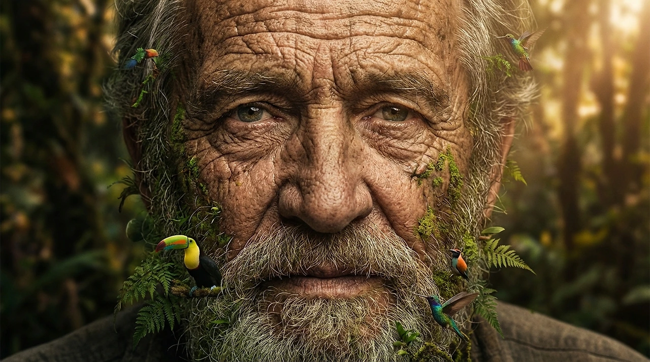 Extreme macro portrait of an elderly man with deep wrinkles.jpeg