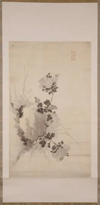 정조 필 국화도.JPG