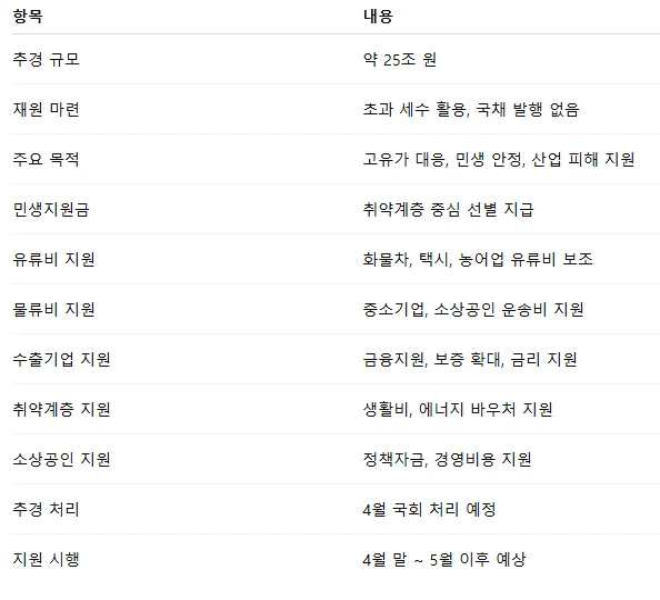 25조 추경 민생지원금.PNG