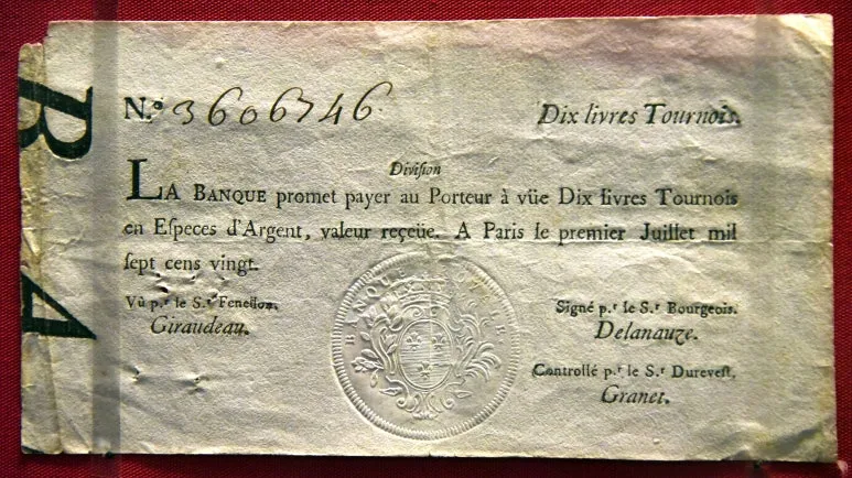 10_livres_tournois_banknote_issued_by_Banque_Royale,_France,_1720._On_displa.jpg?type=w773