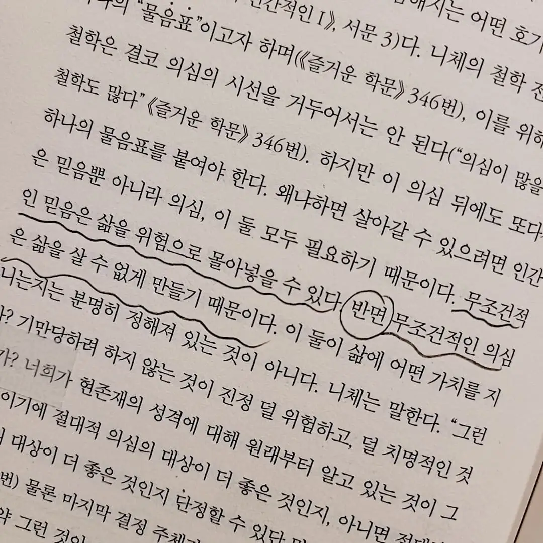 믿음과 의심