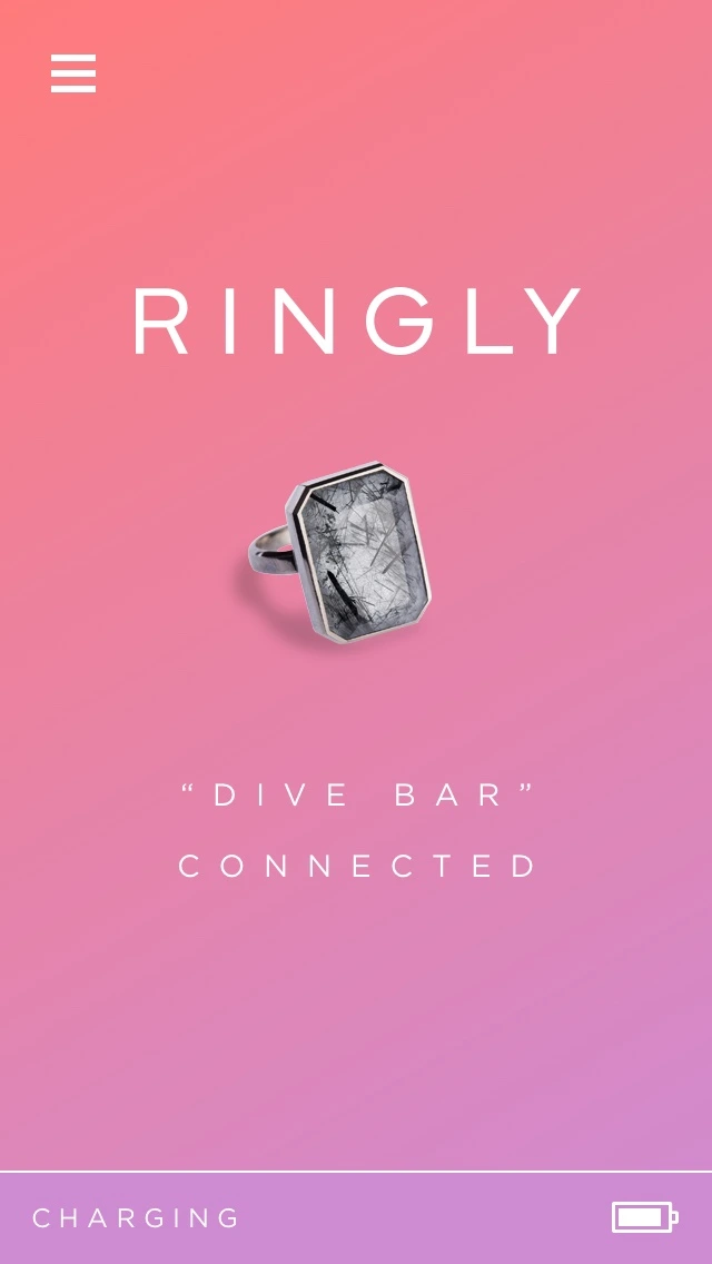 스마트 반지, RINGLY 도착