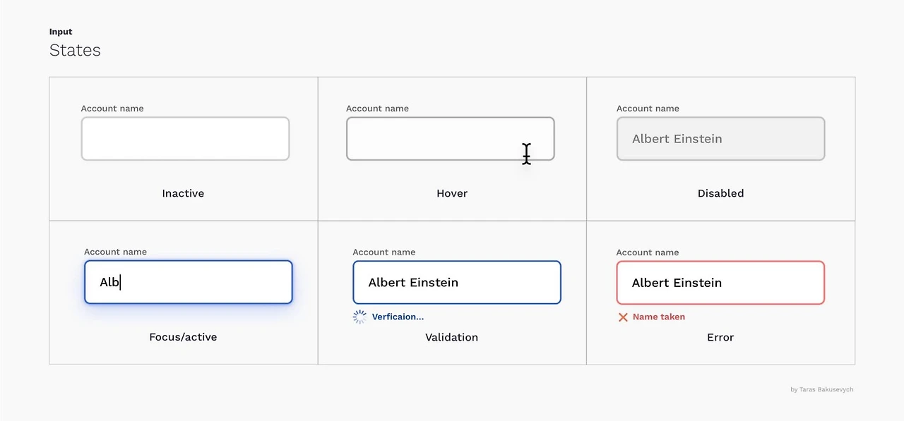 UI 디자인 가이드 : Text Field & Form