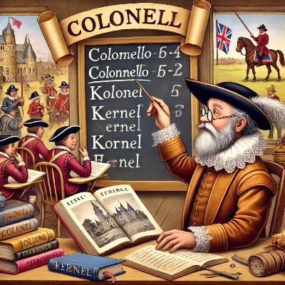 대령 Colonel은 왜 Kernel로 발음될까?