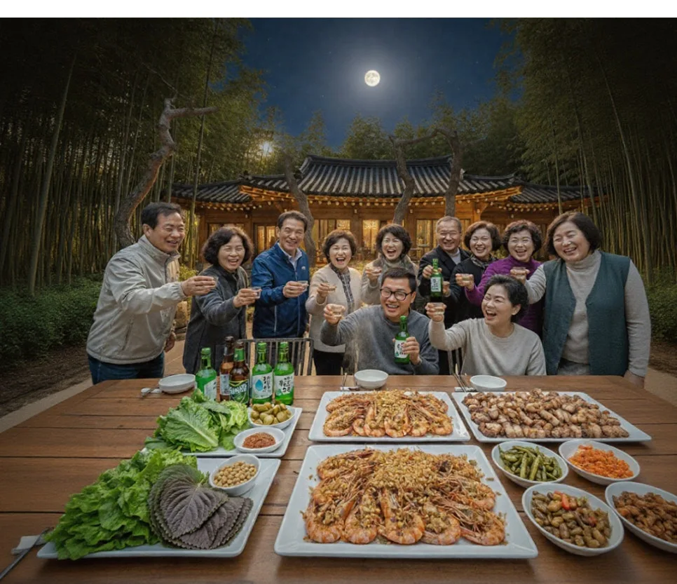 14화 15화, 모닥불과 독도 새우