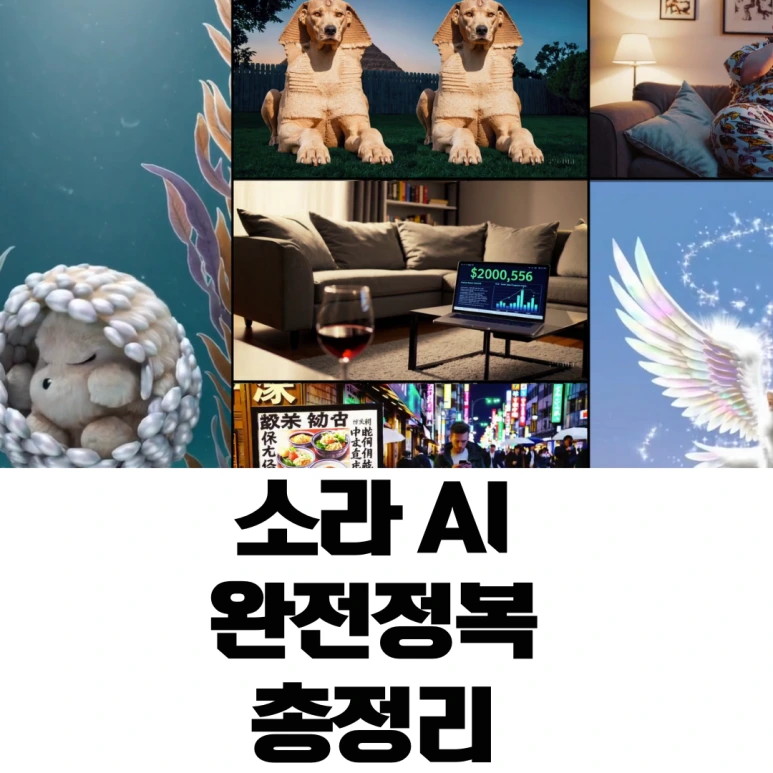 생성형AI강사가 알려주는 소라AI기능