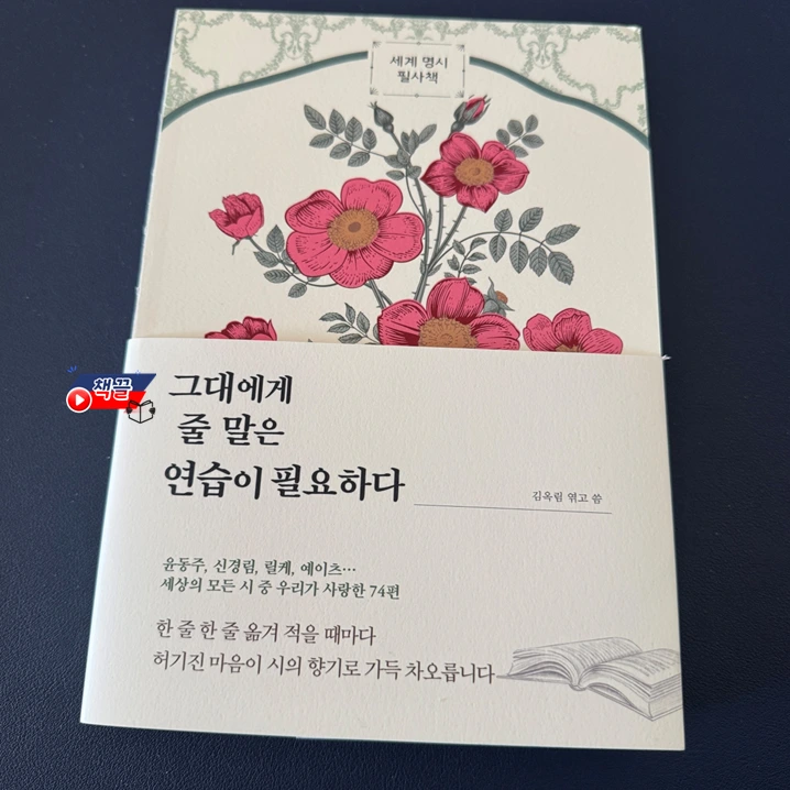 세계 명시 필사책: 그대에게 줄 말은 연습이 필요하다