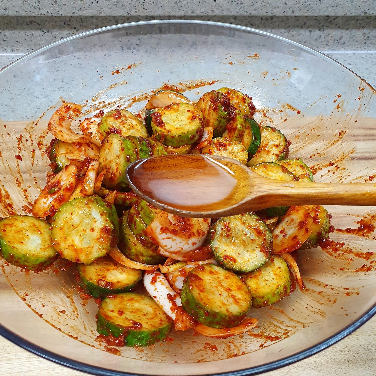 백종원 오이무침 오이 양파 무침 만드는 법