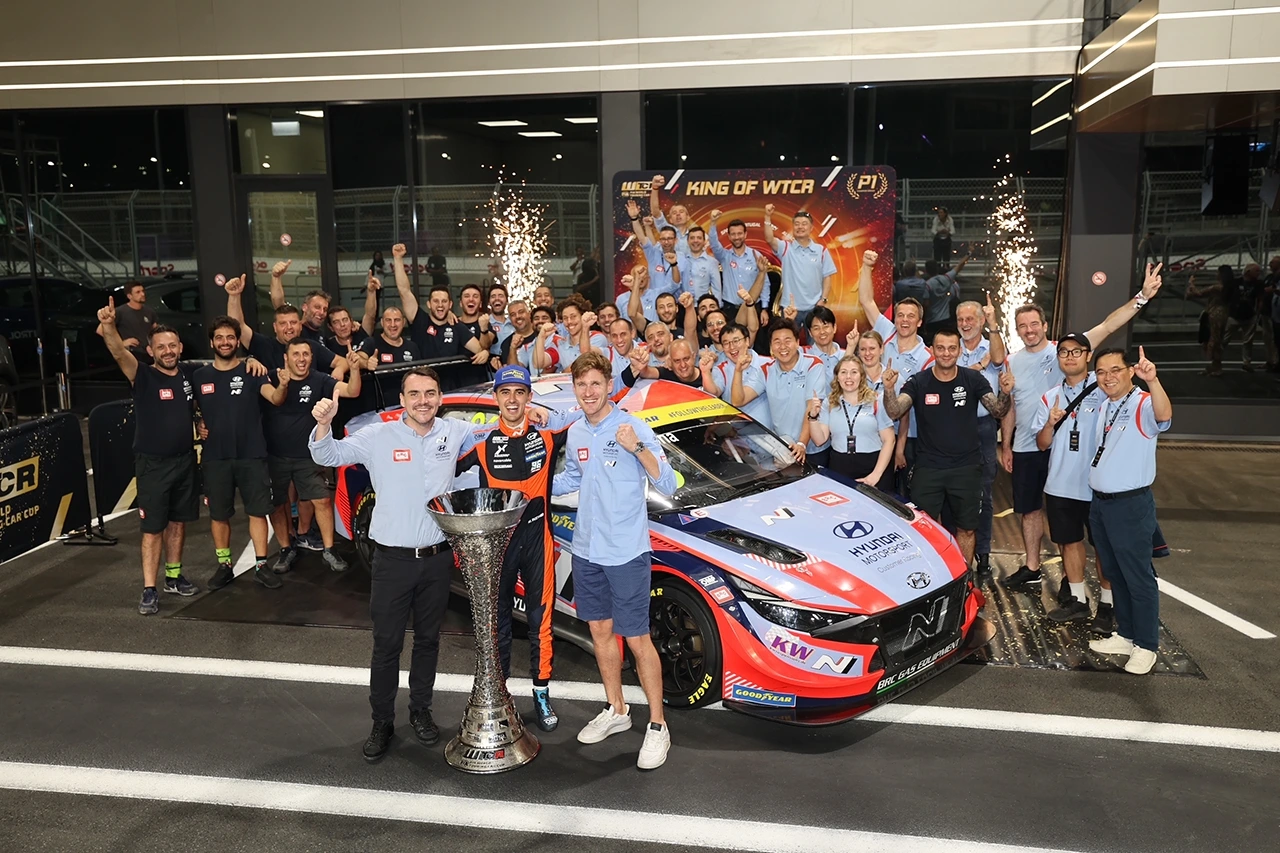 아반떼 N TCR, 2022 WTCR 종합 우승 쾌거!
