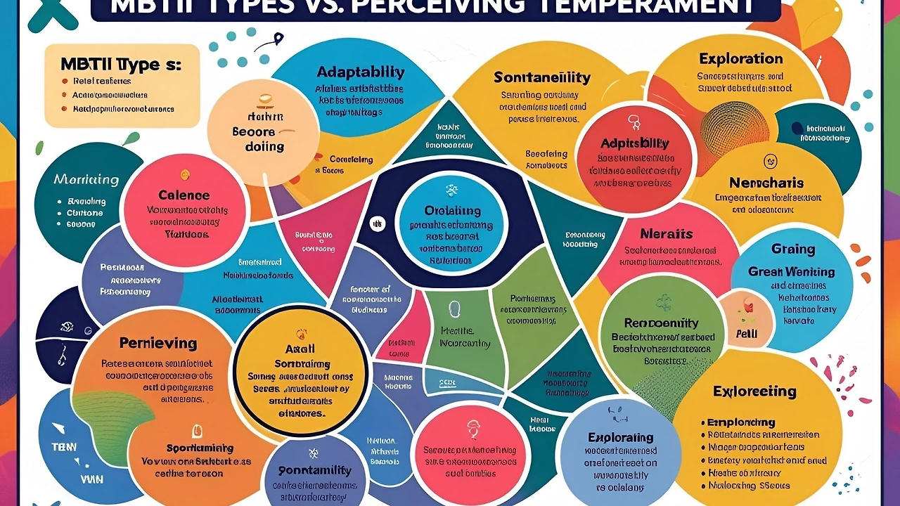 MBTI T vs F vs P 세 유형의 특징과 차이