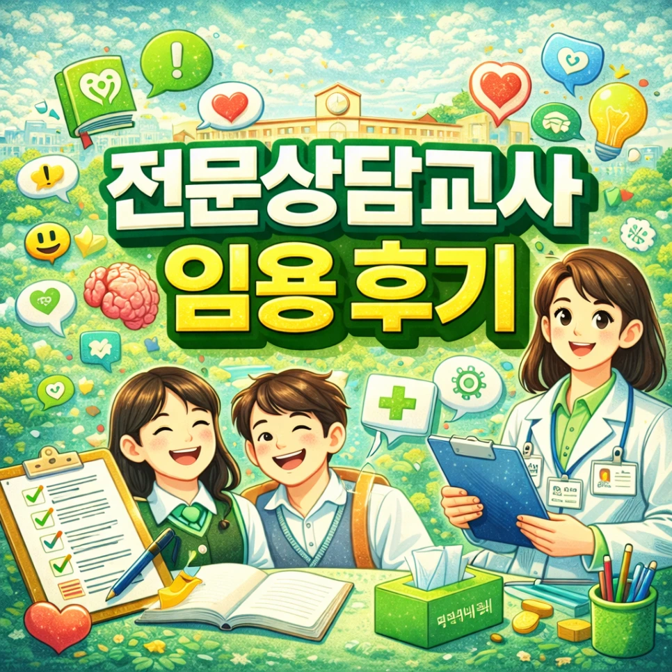 전문상담교사 임용 합격 후기: 비전공자 학점은행제
