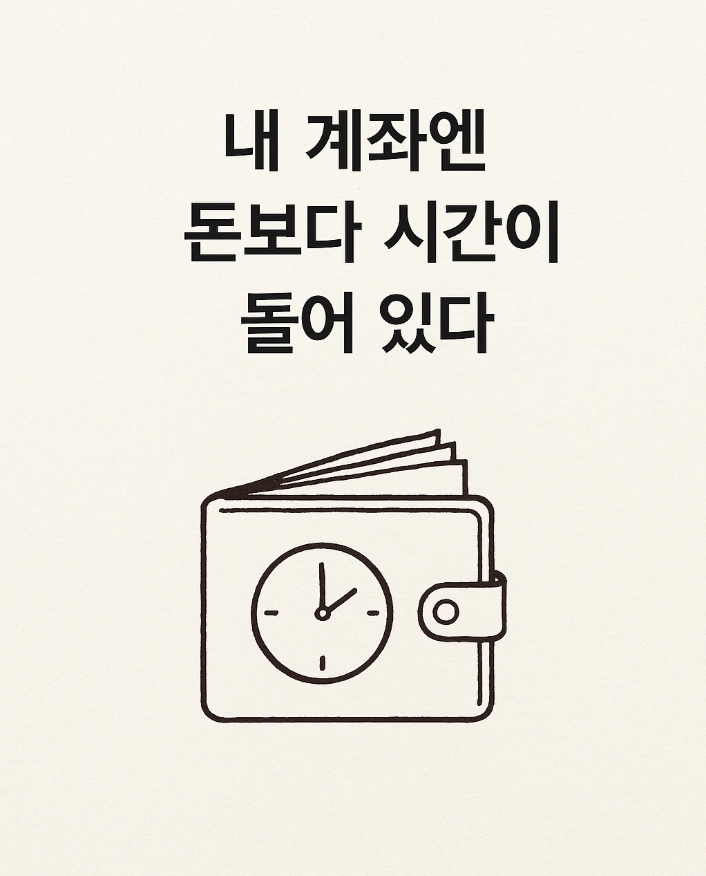 08화 내 계좌엔 돈보다 시간이 들어 있다.