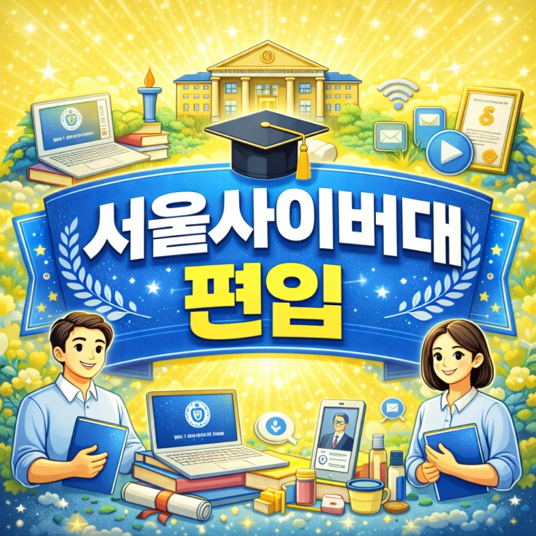서울사이버대학교 편입, 고졸이 2학기만에