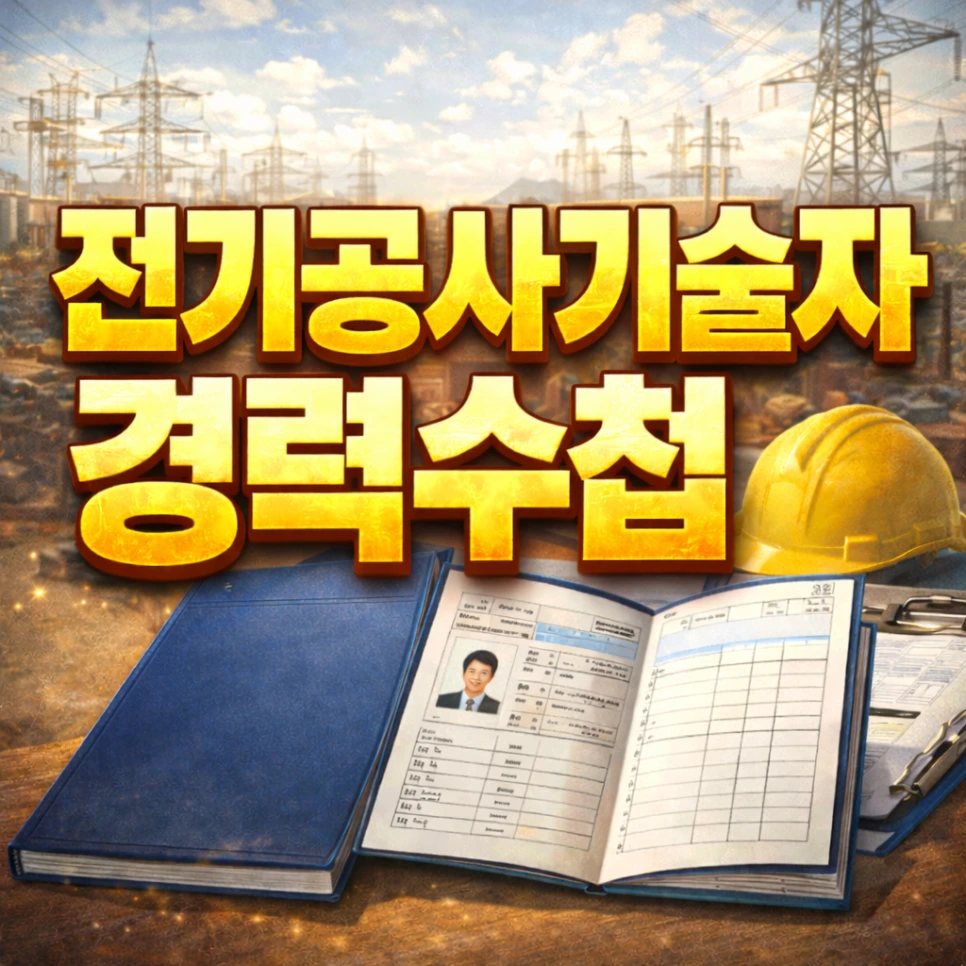 전기공사기술자 경력수첩, 비전공자도 가능한 조건 정리