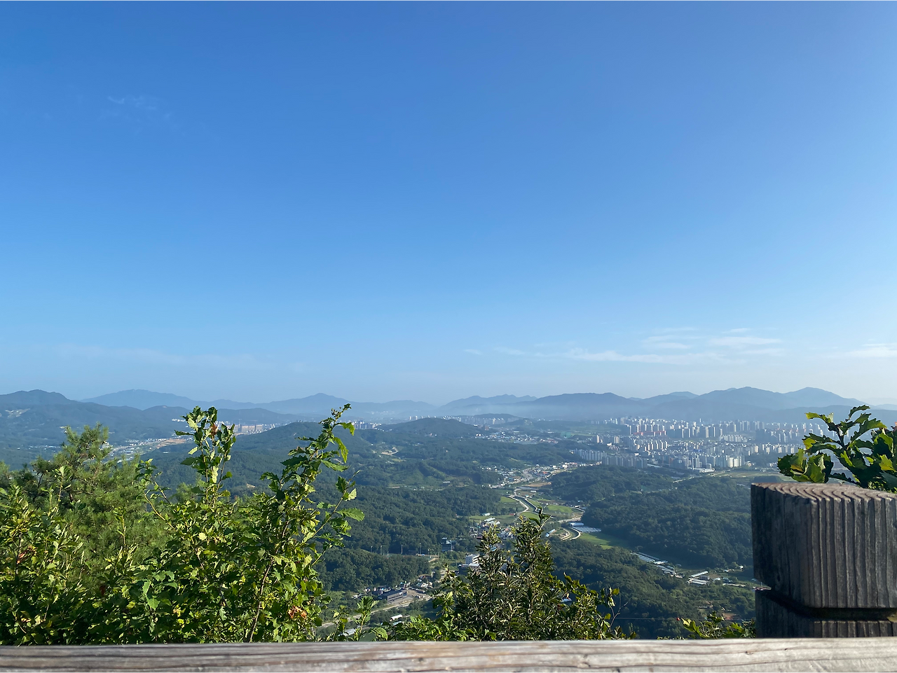 아침 산행