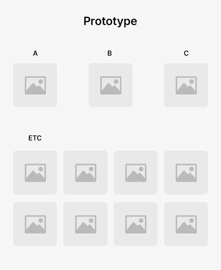 시안 리뷰의 시각적 위계