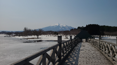 호하이에 사용되는 복류수의 발원지인 이와키 산