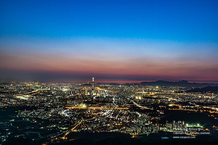 누구나 찍는 남한산성 야경