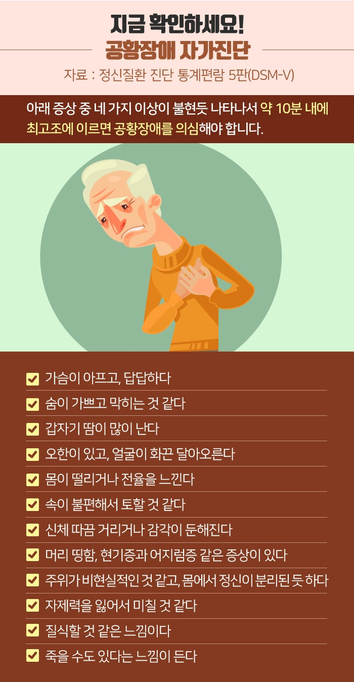 미주신경성실신 공황장애 원인과 전조증상에 대해