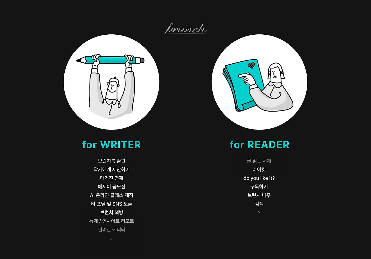 글을 읽고 싶게 만드는 브런치 홈을 위한 서비스 개선안 - 테크42