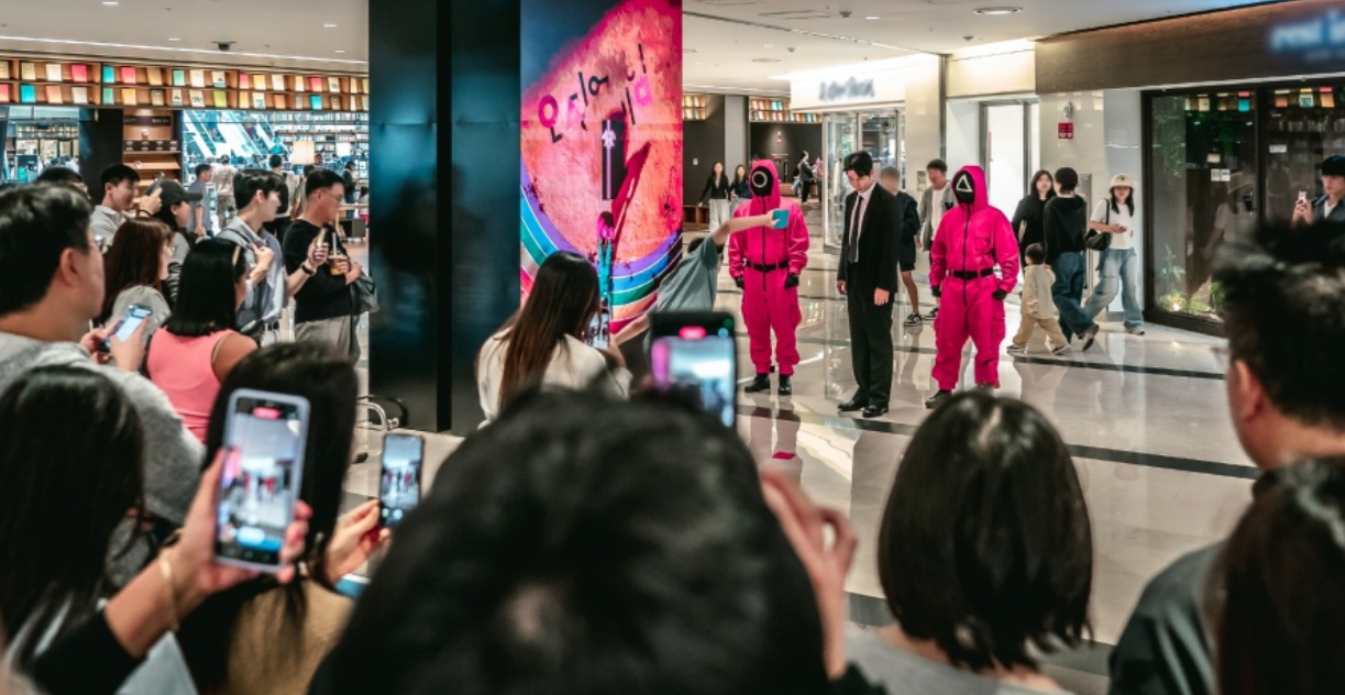 오징어게임2 마케팅 퍼포먼스