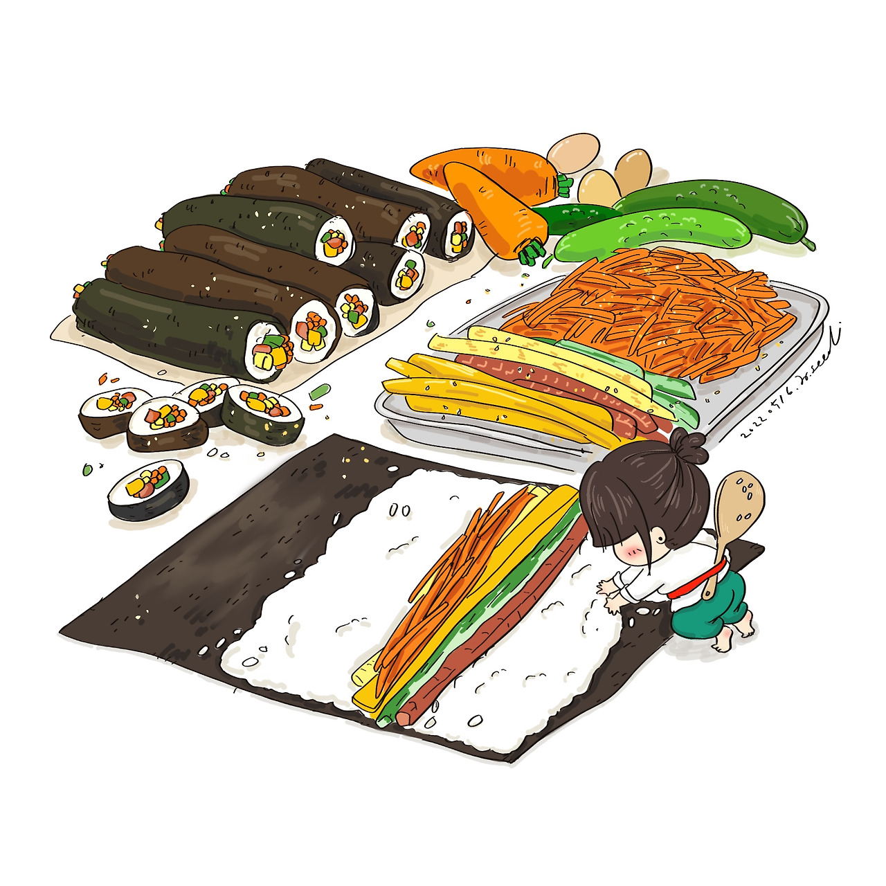 김밥이 먹고싶다