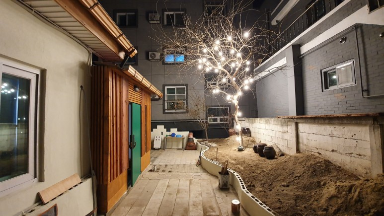코파카바나 화단 만들기.