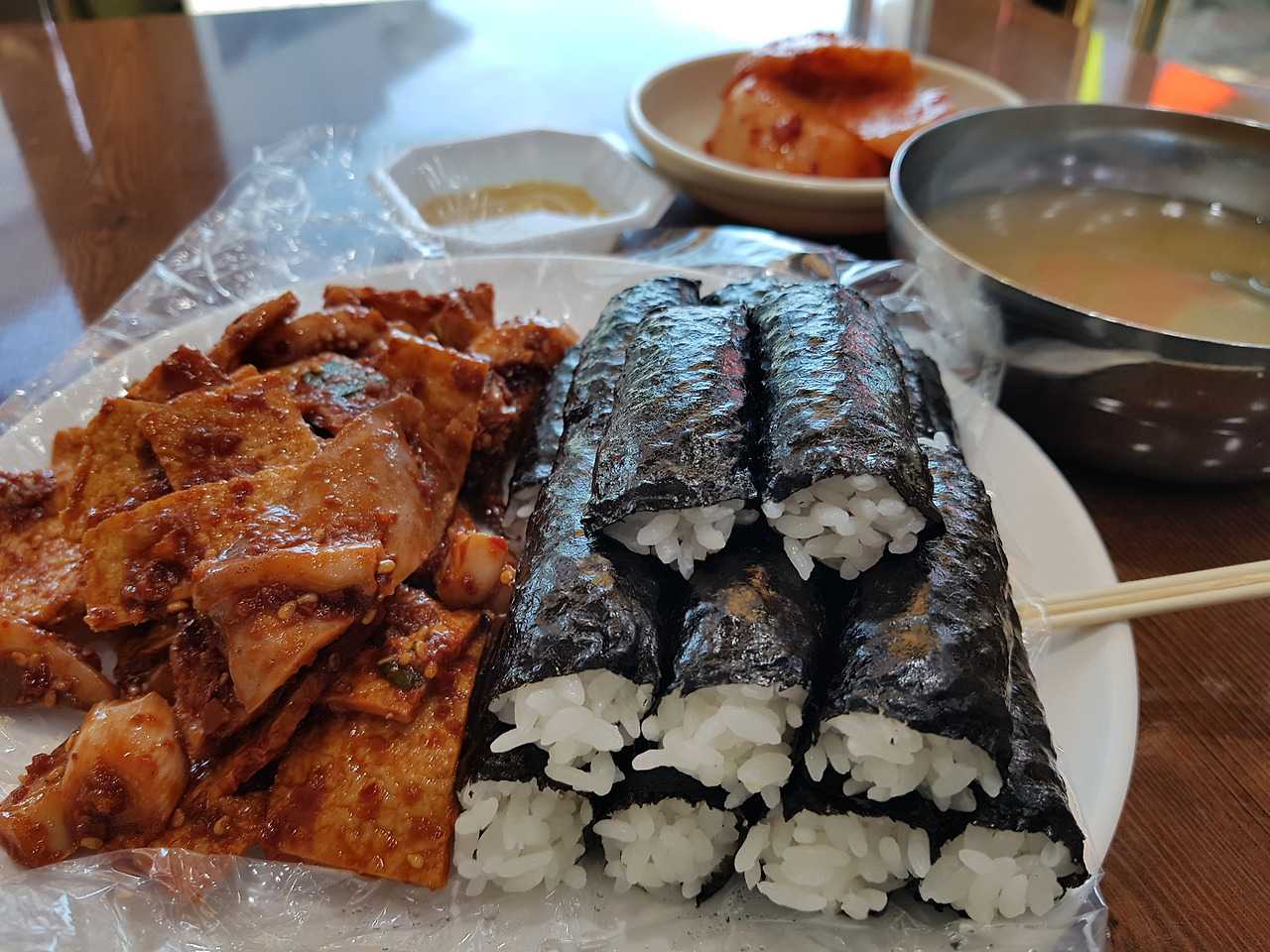 나의 기억 속 충무김밥
