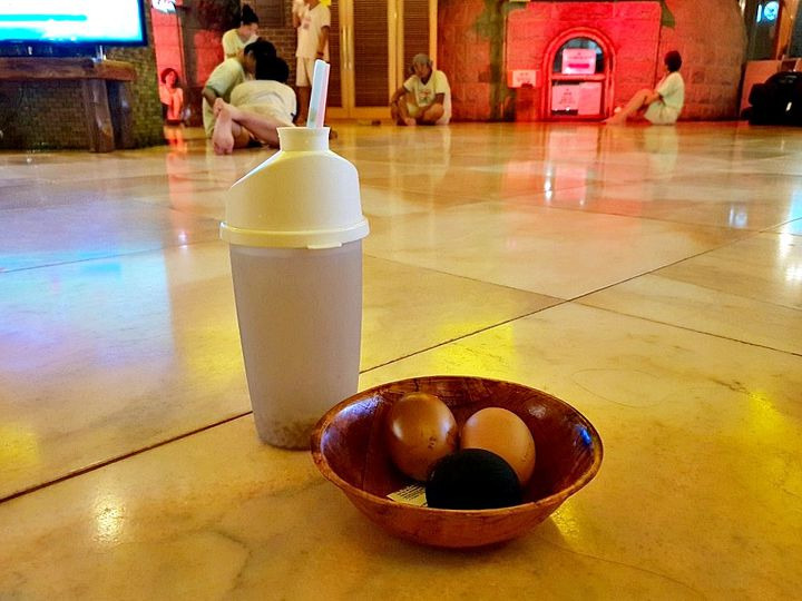 식혜와 삶은 계란