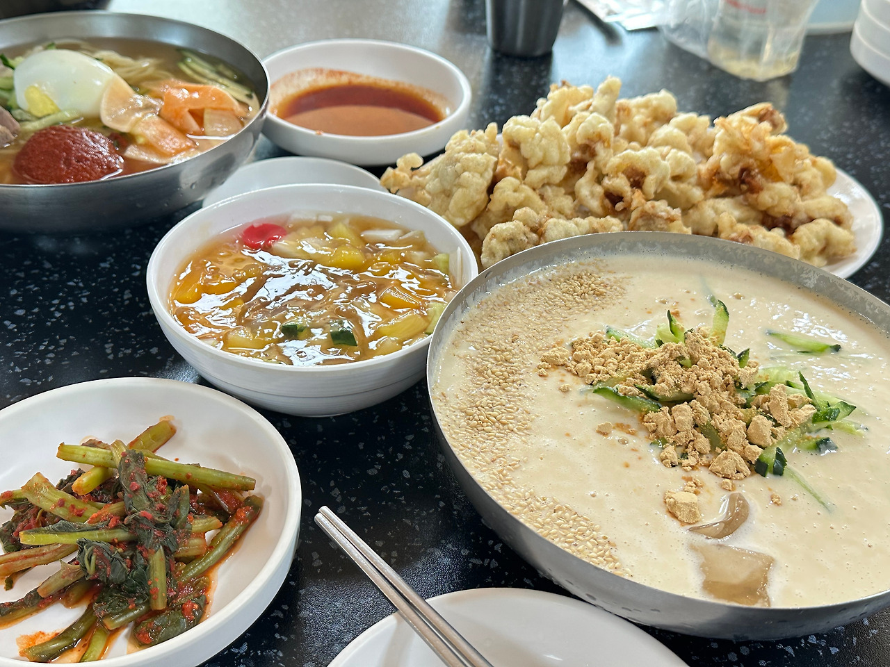 08화 맷돌 콩국수와 냉우동