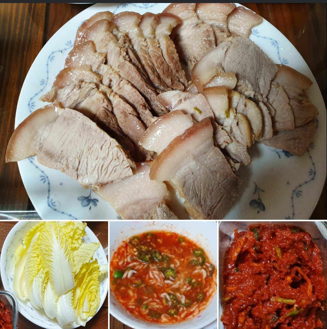 헉! 처음 해본 돼지수육 맞아?