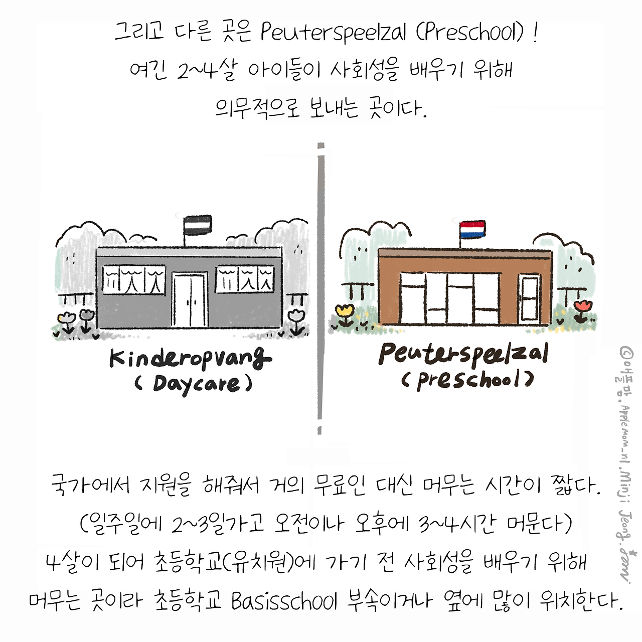 네덜란드 어린이집 vs 한국 어린이집(3)