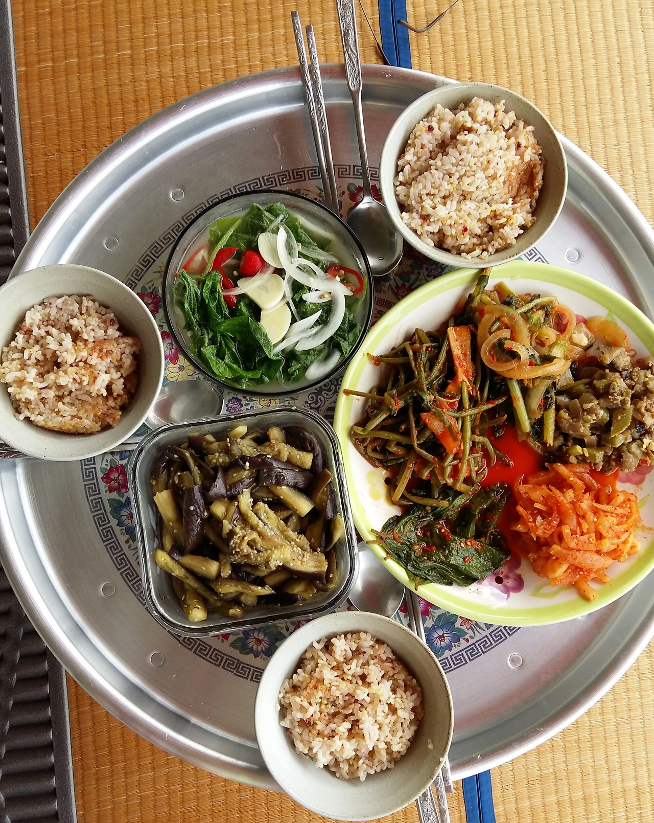 여름 시골 밥상