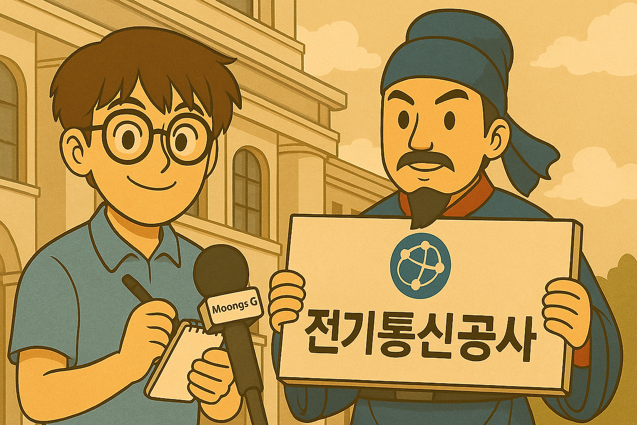 1. 전기통신공사 설립, K-정보통신 시작