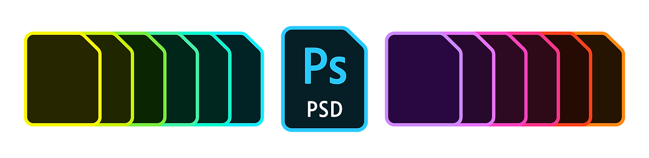 Adobe File type icon system