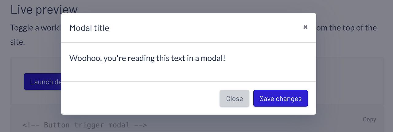 UI: modal과 dialog