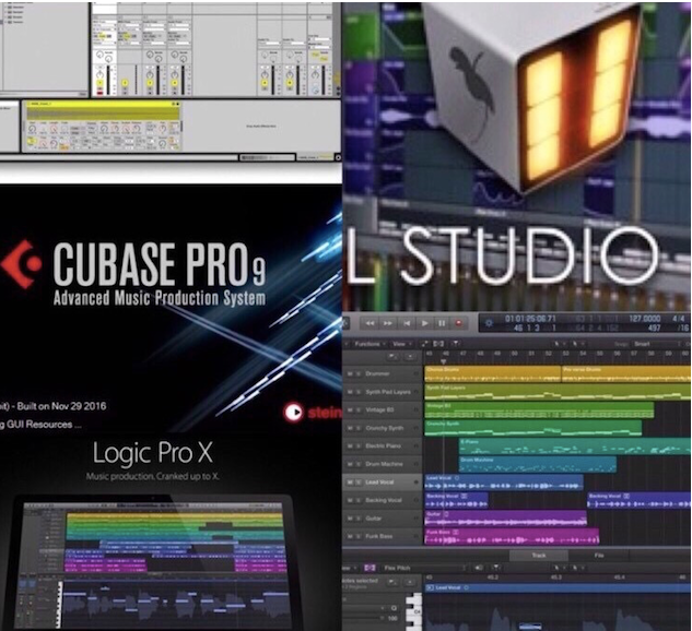 * 다양한 작곡 프로그램들 - 출처 : blog.naver.com/junh_i  