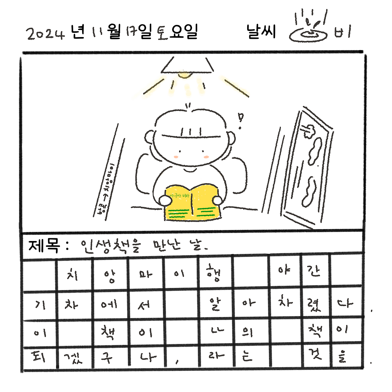 치앙마이로 향하는 새벽 기차에서