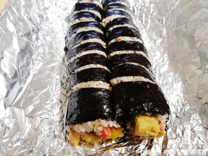 김밥에게도 희노애락이 있다.