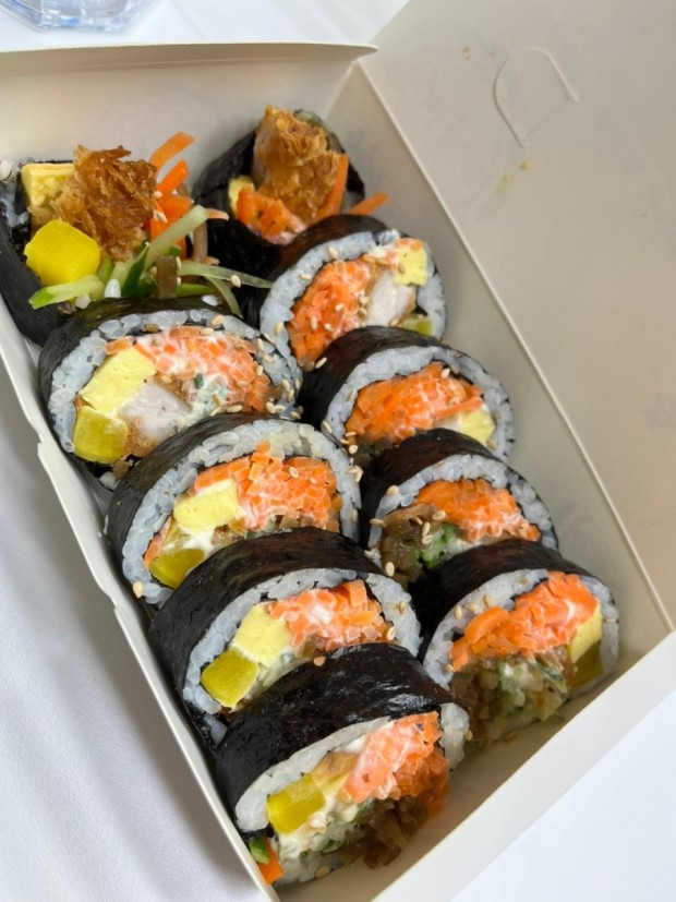 엄마 김밥은 금밥.