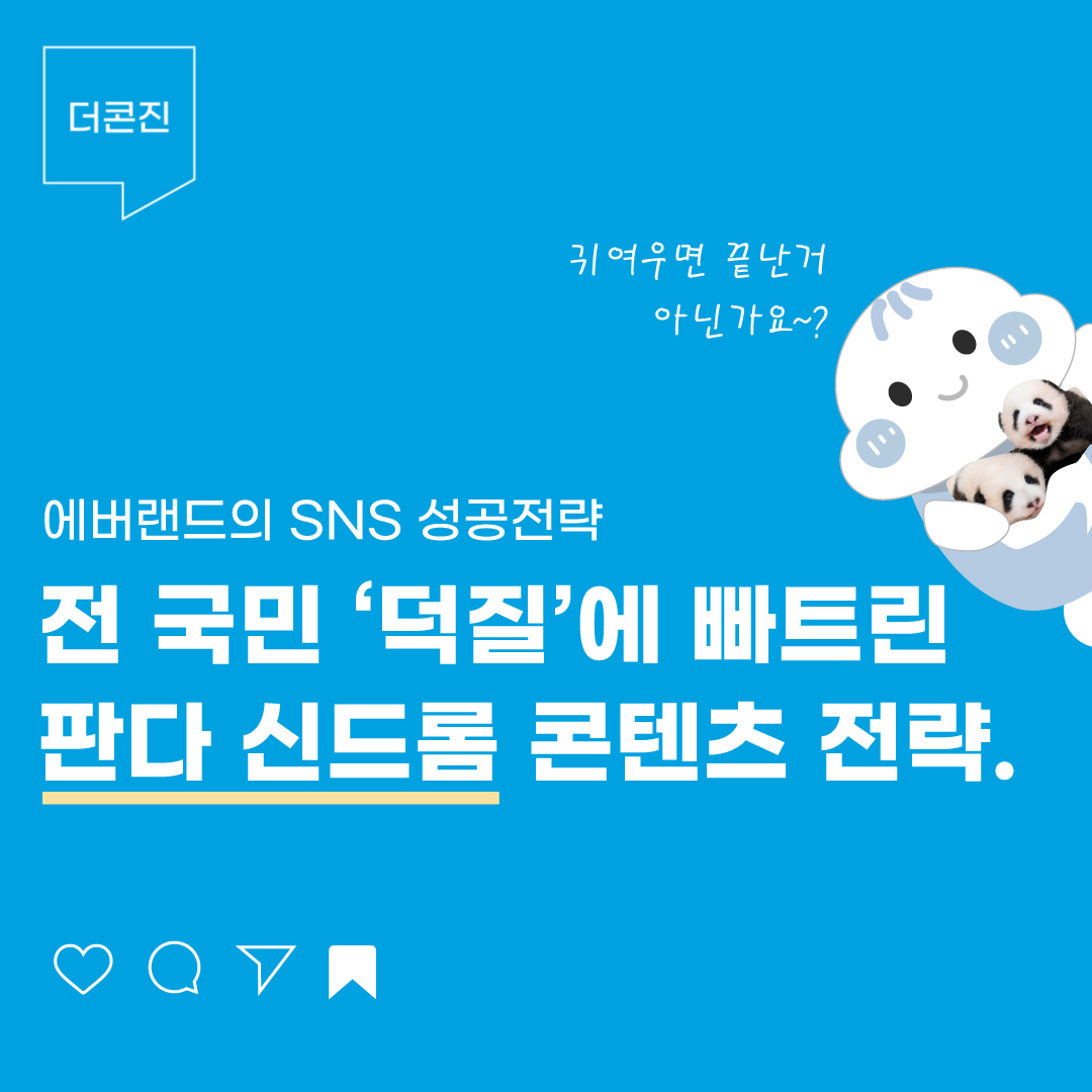판다 신드롬을 일으킨 에버랜드의 콘텐츠 전략