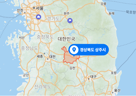 서울에서 가장 가까운 경상누층군, 상주